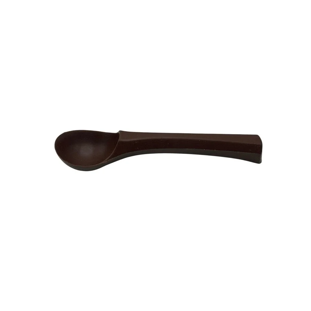 Vintage Rubbermaid Brown Ice Cream Scoop #1910 Sturdy Plastic Country 1980s USA